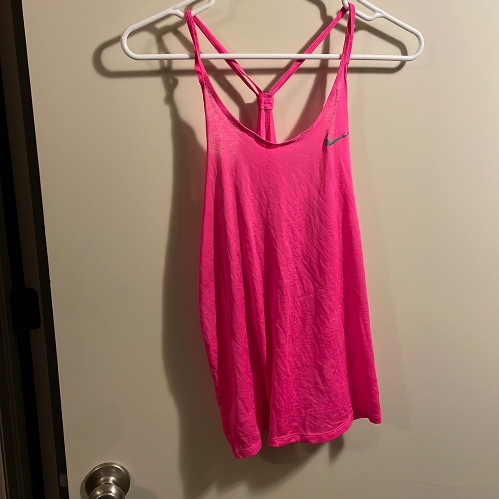 Nike dry, fit workout, tank top, medium
